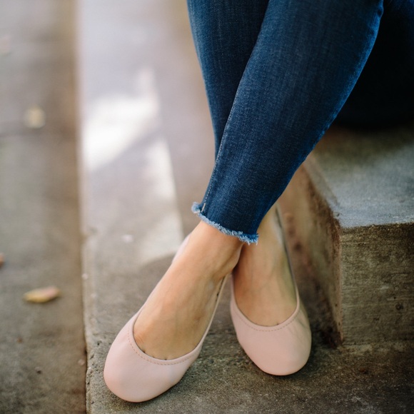 Tieks Ballerina Pink Foldable Ballet Flats size 8 - Picture 1 of 11